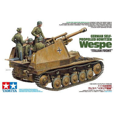 Tamiya 35358 1/35 German Self-Propelled Howitzer Wespe Italian Front